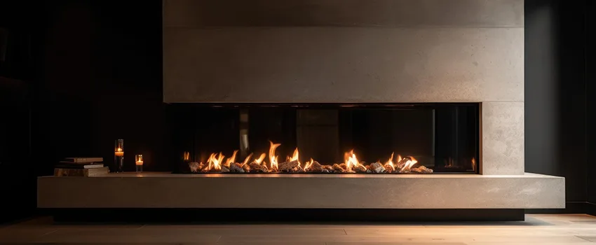 Gas Fireplace Ember Bed Design Services in Orcutt, California