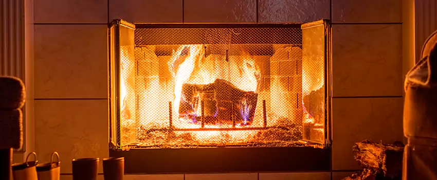 Mendota Hearth Landscape Fireplace Installation in Orcutt, California