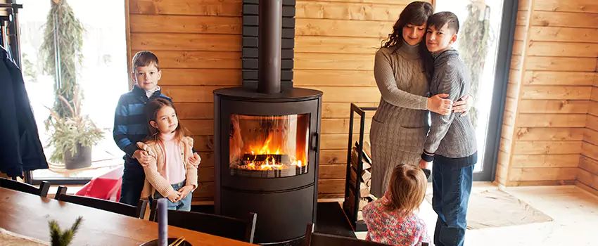 Morso Cast Iron Fireplace Insert Installation in Orcutt, California