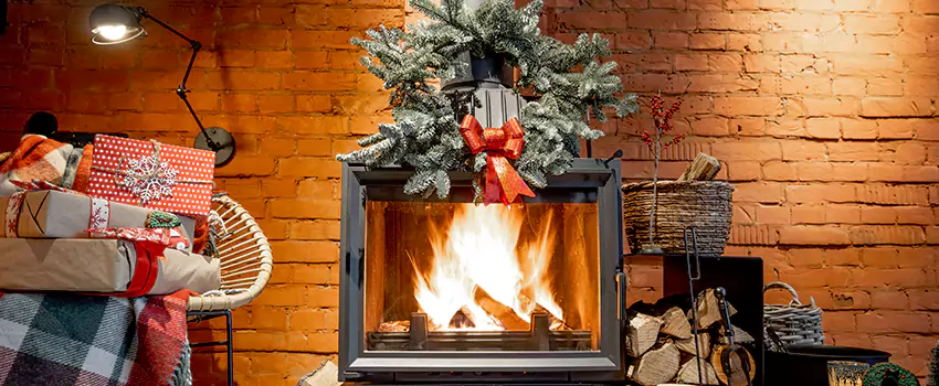 Travis Industries Linear Gas Fireplace Installation in Orcutt, California