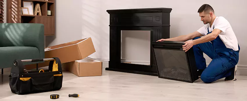 Old Rusted Metal Fireplace Repair And Replacement in Orcutt, CA