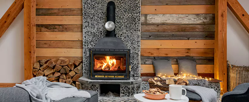 Thelin Hearth Products Direct Vent Gas Stove Fireplace Inspection in Orcutt, California